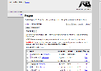 Pages - Edit Page - Modules